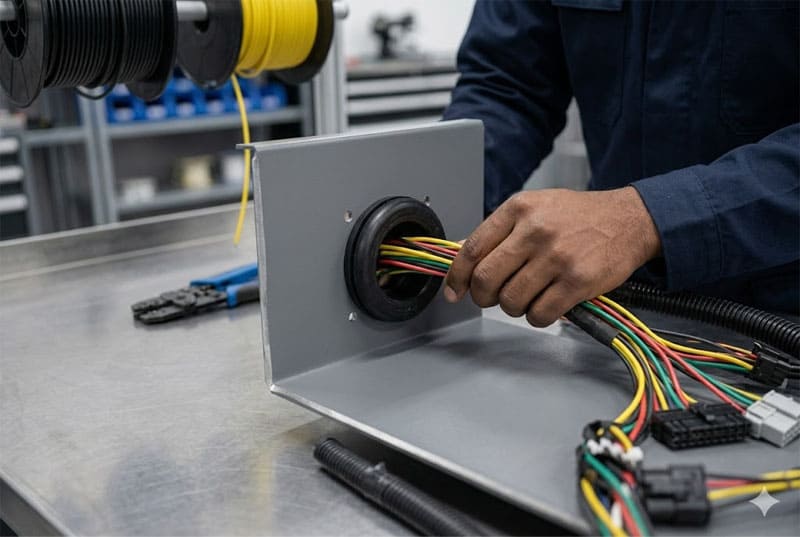 Falhas de roteamento em chicotes elétricos EdCabos