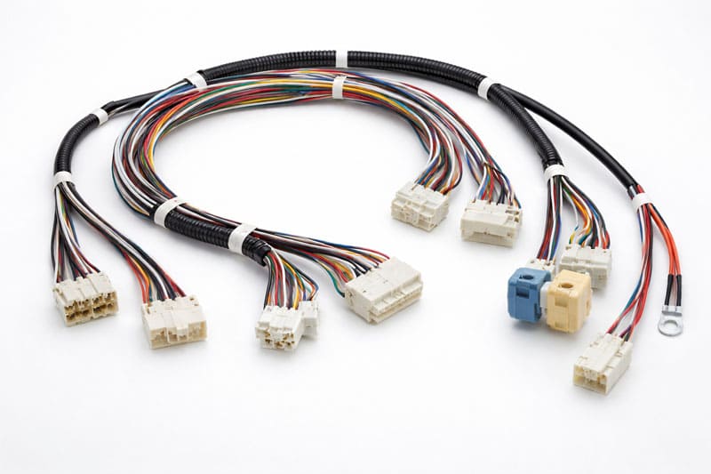 Montagem padronizada de chicote elétrico para linha branca